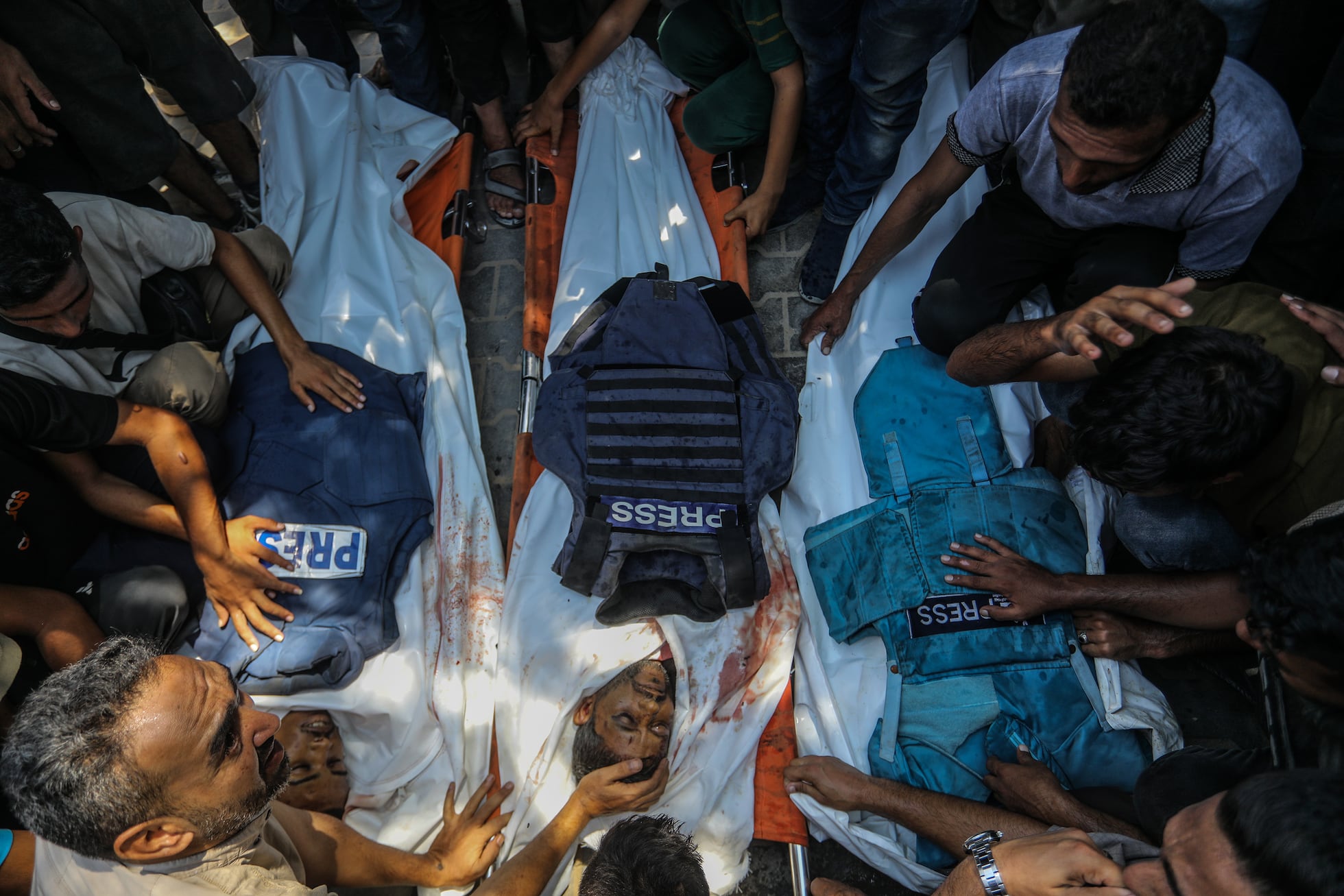 Israeli attacks on Nasser Hospital in Gaza killed at least 20 people, including five journalists.