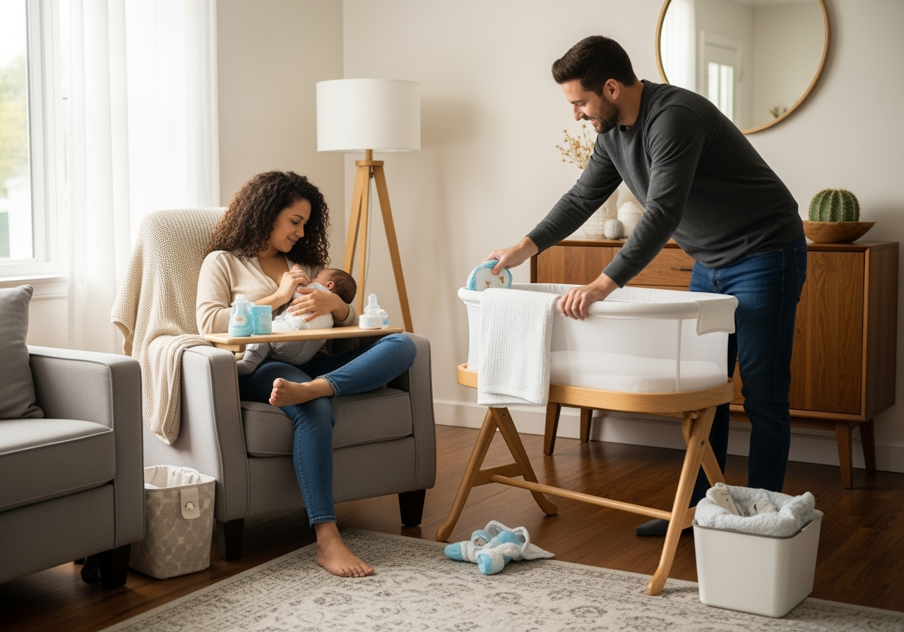 Postpartum Essentials for Baby’s First 30 Days: A Gentle, Practical Guide for New Parents
