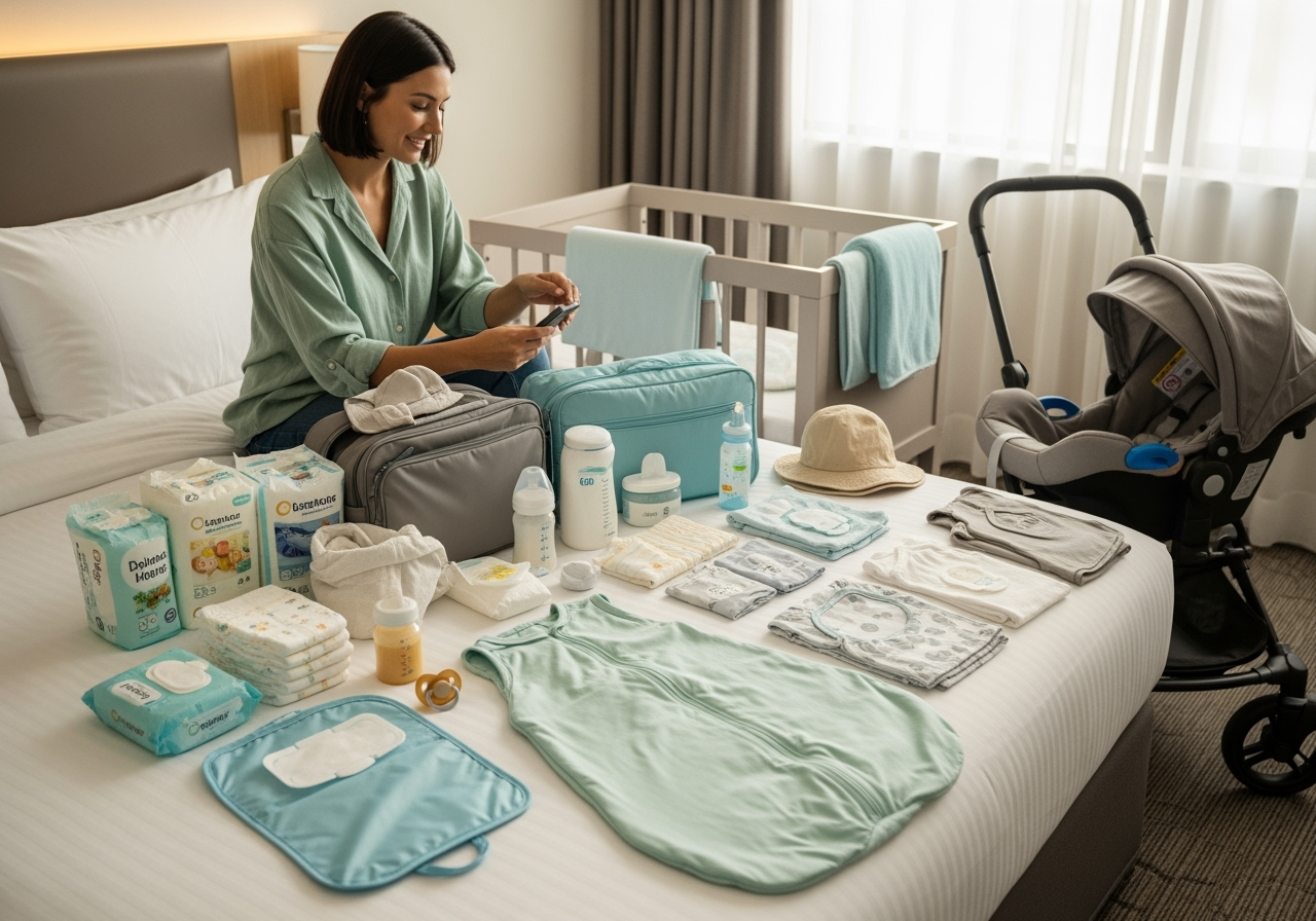 Traveling with a Baby: Packing List and Survival Tips